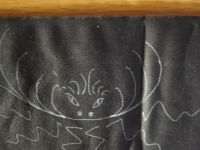 doodle on fabric: detail creature
