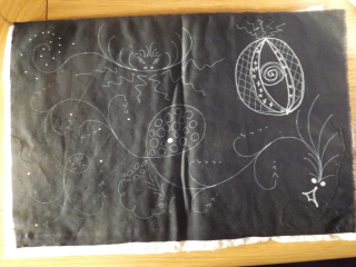doodle on fabric