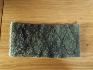 leaves embroidered leaves